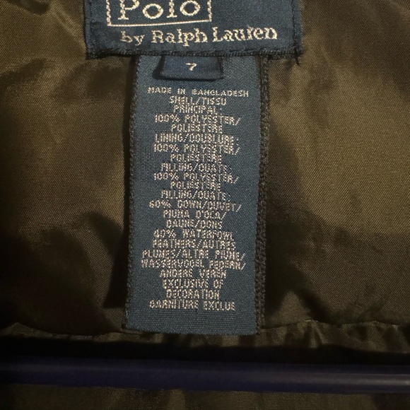 POLO RALPH LAUREN Boys' Water-Repellent Down Jacket (Big Kids) - Picture 7 of 7